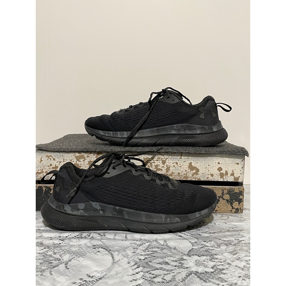 Under Armour HOVR Sonic 5 Mens Running Shoes Black Camo 3025503-001 Size 9.5